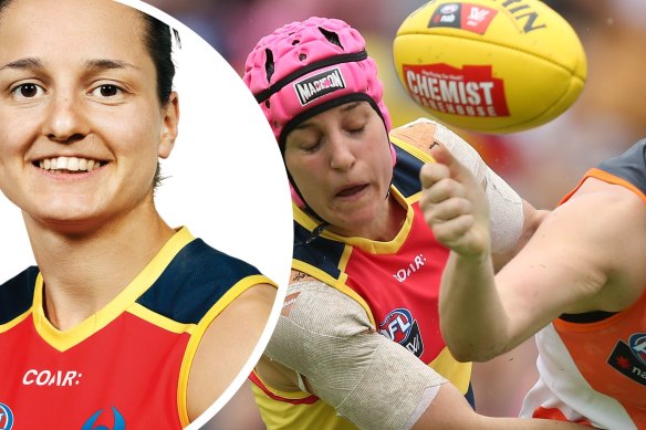 The late AFLW premiership player Heather Anderson has become the  world’s first female athlete to be diagnosed with CTE. 