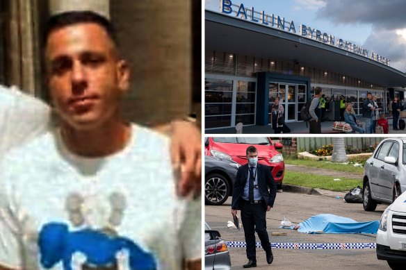 Ghassan Amoun was gunned down in South Wentworthville in January. He was killed almost a year after a brawl at Ballina airport,, allegedly between members of the Hamzy and Alameddine gangs. 