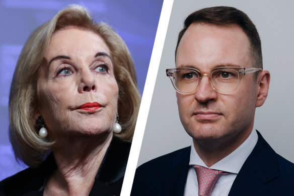 ABC chairwoman Ita Buttrose has accused Senator Andrew Bragg of political interference of the broadcaster.