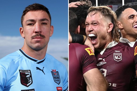 Reece Robson and Reuben Cotter were among the Maroons who backed up effectively for the Cowboys.