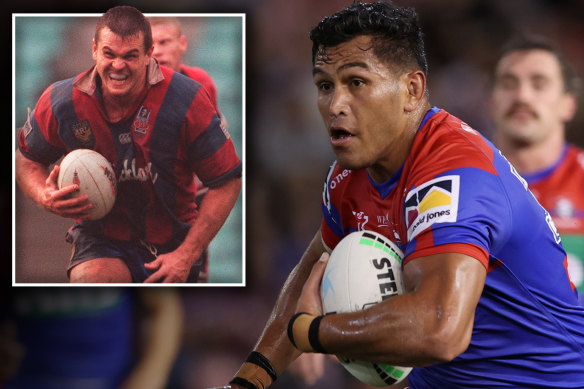 Paul Harragon was an influential leader for the Knights in the 90s, and Daniel Saifiti needs that kind of stature now. 