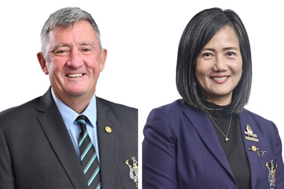 Blacktown City councillors Bob Fitzgerald and Carol Israel resigned from Labor.