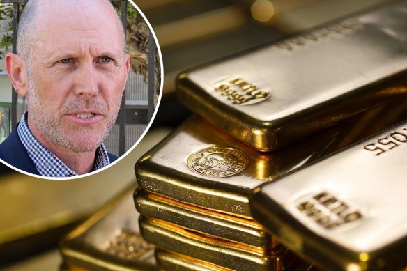 Perth Mint and Gold Corporation chief executive Jason Waters.