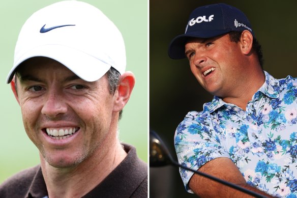 Rory McIlroy and Patrick Reed.