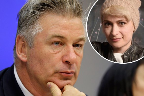 Alec Baldwin and the producer who died on the set of Rust: Halyna Hutchins.