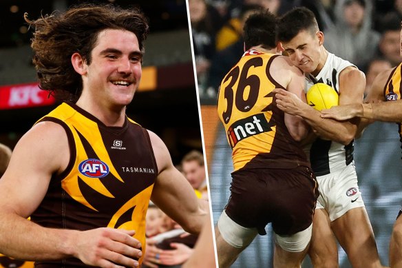 Contrasting fortunes for the Hawks and Magpies.