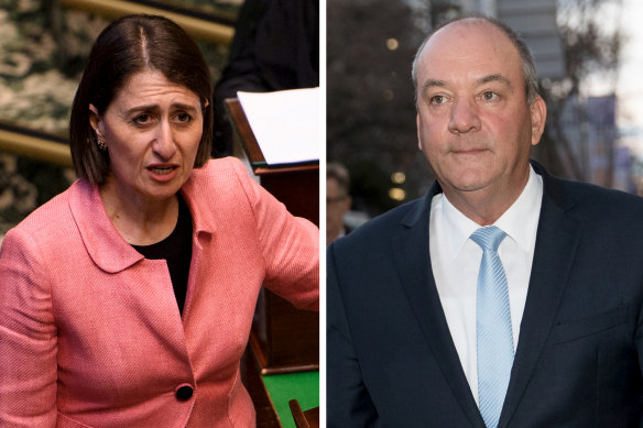 Gladys Berejiklian and former MP Daryl Maguire were in a secret relationship between 2015 and 2018.