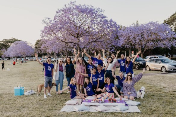 Tu Pham started Tour de Jacaranda to get friends together during the pandemic. It’s now in its third year. 