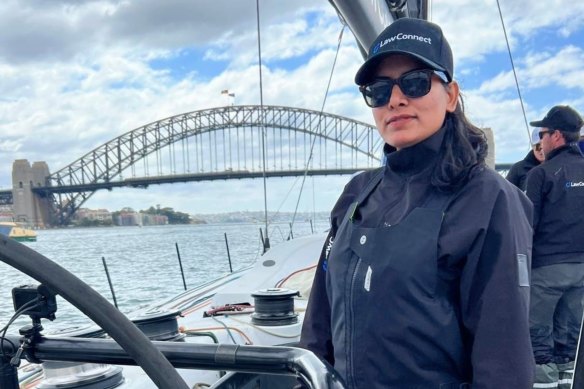 Payal Pattanaik will sail with LawConnect in the Sydney to Hobart yacht race in 2022.