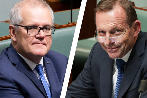 Former prime minister Tony Abbott says Scott Morrison’s actions were unusual.