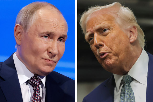 US President Donald Trump and Russian President Vladimir Putin spoke for more than two hours.