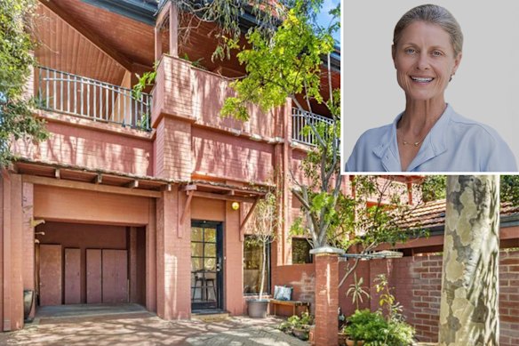 Dalkeith real estate agent Olivia Porteous (inset) is being sued for defamation over an email relating to a unit for sale in Mosman Park. 