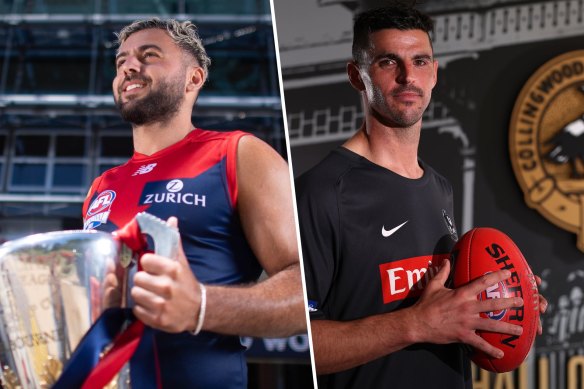 Melbourne’s Christian Salem and Collingwood’s Scott Pendlebury know Thursday’s qualifying final between their teams is crucial to their respective premiership aspirations.