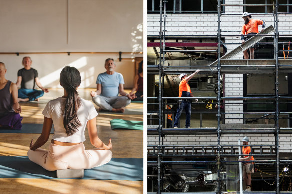 Yoga instructors are on a draft priority skills list for migrants but many trades have been left off so far.