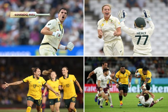 Over the next four months or so, the Wallabies will hope to ride on the back of winning performances by the Australian cricket teams in the Ashes, and the Matildas at the World Cup.