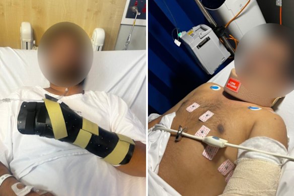 Saurabh Anand spoke about his ordeal from his hospital bed this week.
