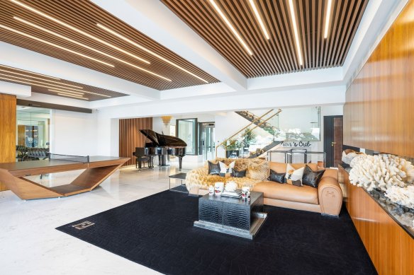 The modernist residence Portovenere now comes with finishes by Fendi, Versace and Cavalli. 