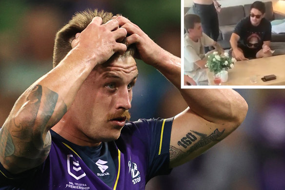 The Melbourne Storm wanted to sack Cameron Munster over the white substance video.