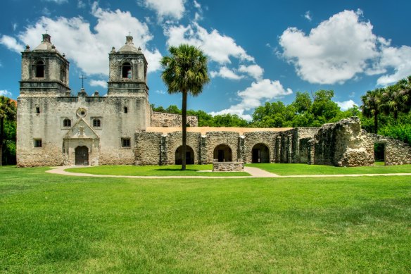 Mission Concepcion – America’s oldest unrestored stone church.