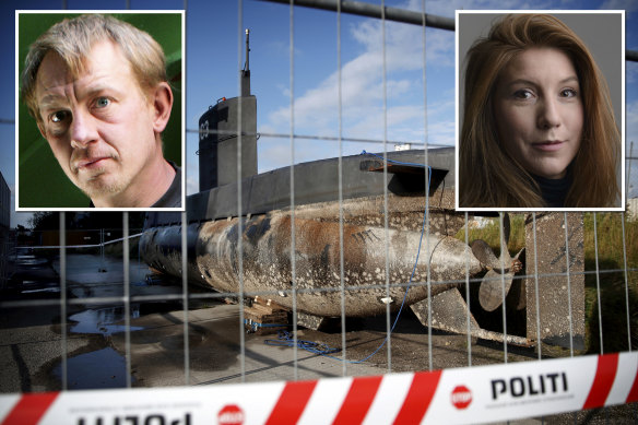 Danish inventor Peter Madsen, left, was sentenced to life in prison for torturing and murdering Swedish journalist Kim Wall, right, on his private submarine.