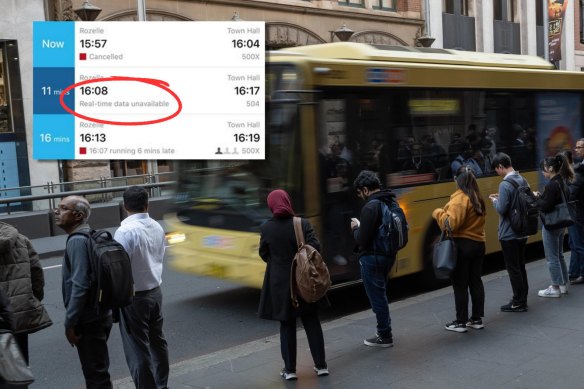 Commuters can be left on the side of the road after scheduled buses don’t show up.