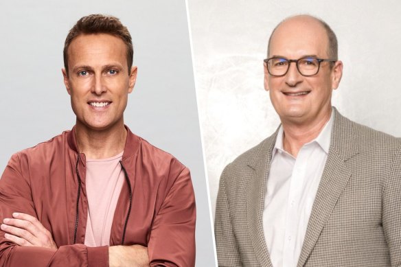 Matt Shirvington will replace David Koch as co-host of Sunrise.