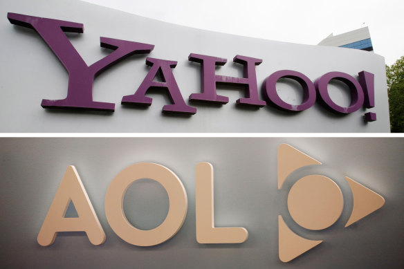 Sold again: Yahoo and AOL.