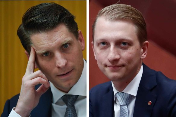 Liberal MP Andrew Hastie and his government colleague, Senator James Paterson, have been denied visas to visit China. 