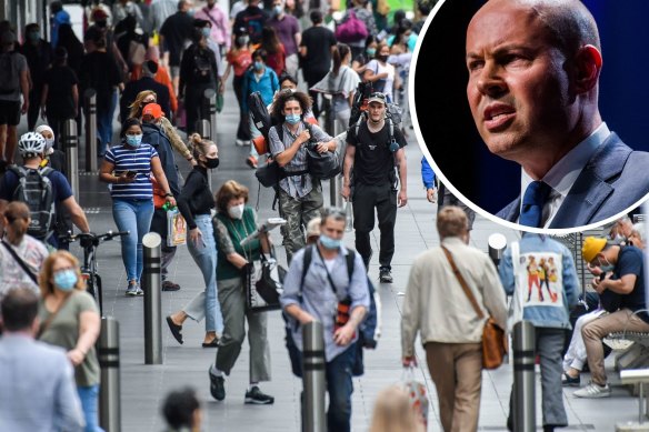 Treasurer Josh Frydenberg said the 5.1 per cent inflation rate was caused by housing, food and transport costs and said it proved Australian’s need ‘strength and stability’ in government. 