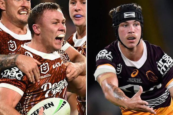 Billy Walters (left) is poised to compete with Blake Mozer (right) to join Ben Hunt in the hooker rotation next year.