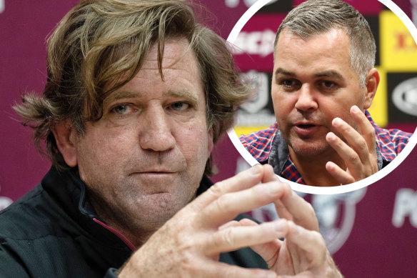 Des Hasler and Anthony Seibold.