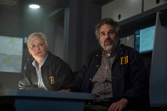 Martha Plimpton and Mark Ruffalo in the new crime drama Task.