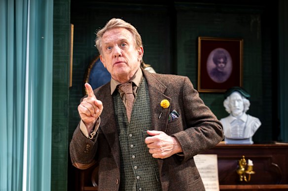 To take the play on, Simon Burke requires virtuosity of range and stage-craft.