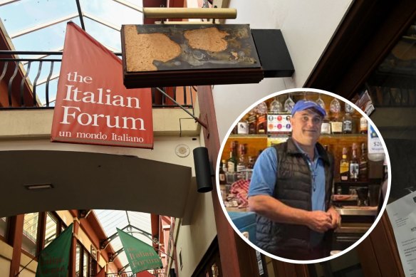 Robert Patterson becomes the new owner of the run-down Italian forum.