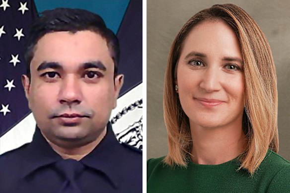 NYPD Officer Didarul Islam and Wesley LePatner, an executive at Blackstone, were shot and killed at the Manhattan office building.