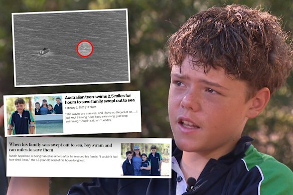 Austin Appelbee: Perth boy's incredible tale of grit and survival goes  global