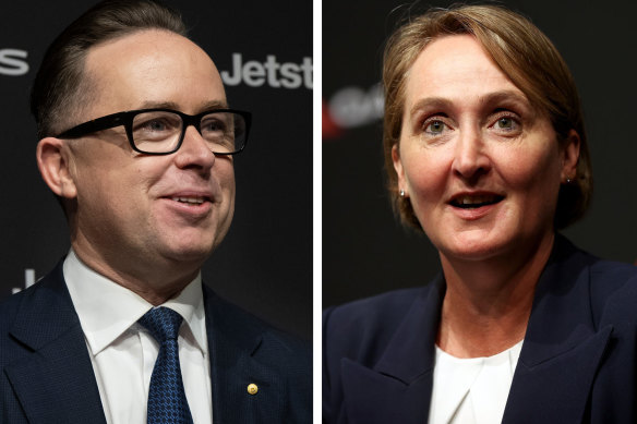 Departing Qantas boss Alan Joyce and his successor Vanessa Hudson will both be asked to appear in front of a Senate inquiry.