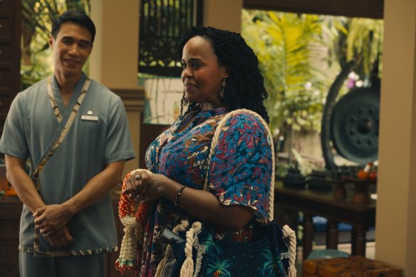 Natasha Rothwell returns as spa manager Belinda in season three of The White Lotus.