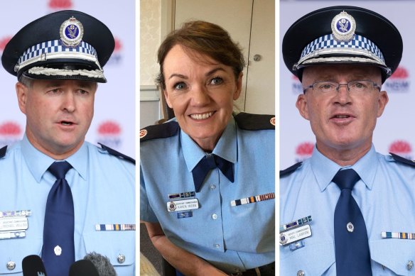 Deputy commissioners Mick Willing, Karen Webb and Mal Lanyon are in line for the top job.  