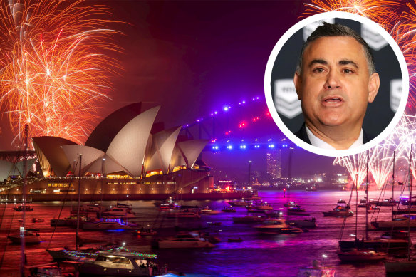 NSW Deputy Premier John Barilaro believes the cancellation of the New Year's Eve fireworks is inevitable.