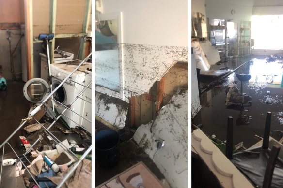 Damage to Bella Hair Studio in Molong.