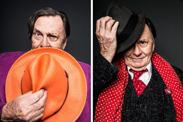 Barry Humphries, who died in April aged 89.
