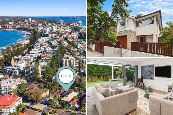 The home, a short walk to Manly’s waterfront, sold for more than $6 million.