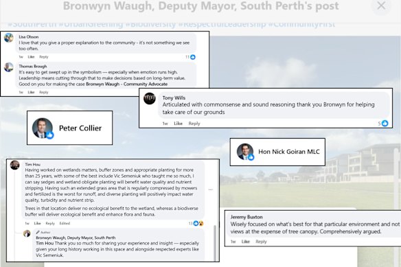 The Libs have waded into local matters in South Perth.