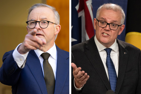 Prime Minister Anthony Albanese says Scott Morrison has not shown contrition over the welfare crackdown.