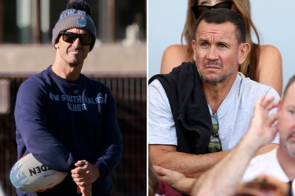 Andrew and Matthew Johns believe that Dylan Brown is a five-eighth, not a halfback.