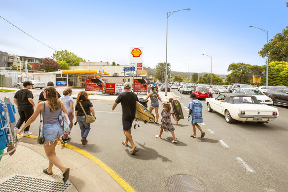 Lorne’s Shell petrol station on Mountjoy Parade returns around $175,000 a year in rent.