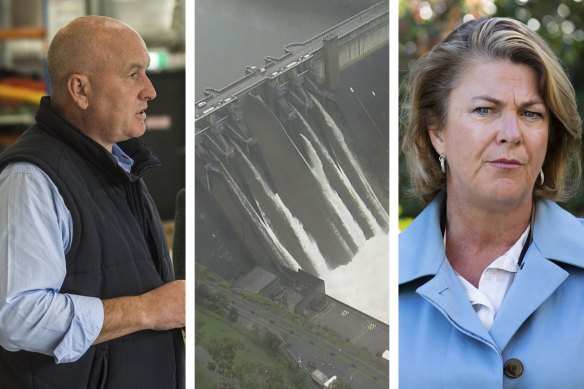 David Elliott has blamed his cabinet colleague, Melinda Pavey, for failing to mitigate the Warragamba Dam spilling.