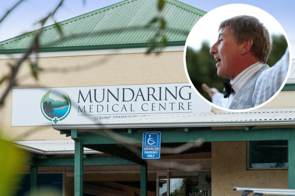 Mundaring Medical Centre doctor Andrew Dunn. 