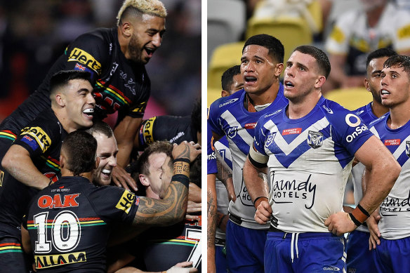 The gulf between the NRL’s best and worst appears to be growing.